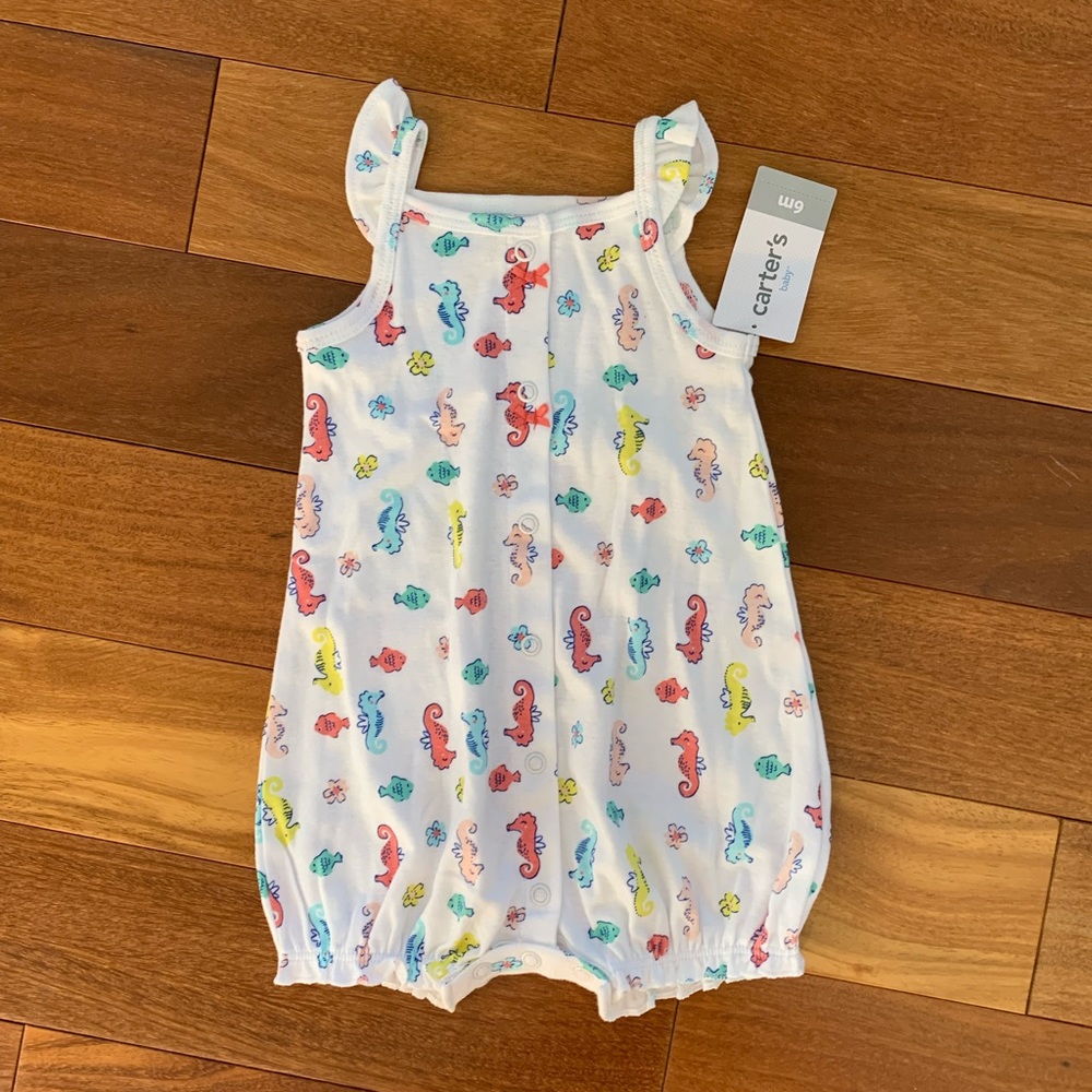 Seahorse romper NWT